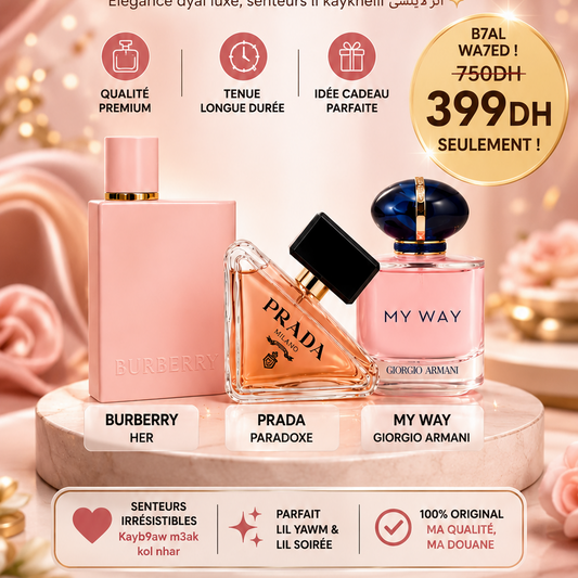 Pack Maya 3 parfum